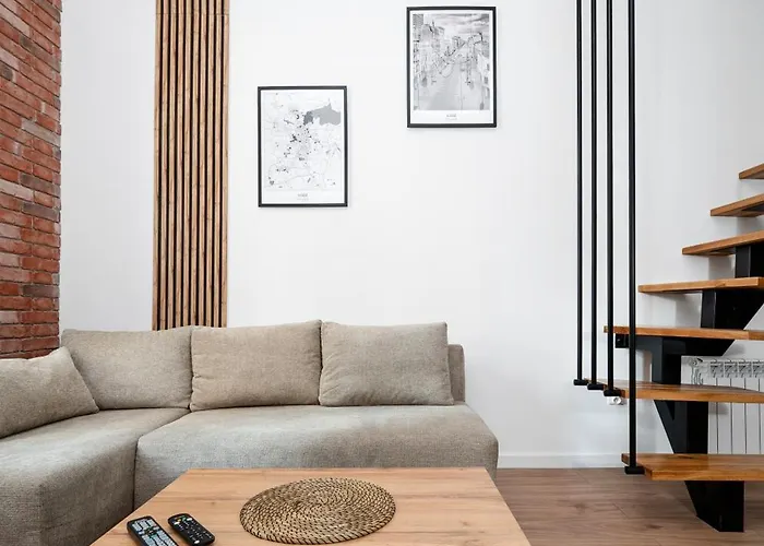 شقة Piotrkowska Luxury With Mezzanine By Bookinghost وودج